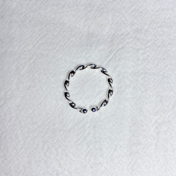 人氣款 925純銀Wave ring：圖片 3