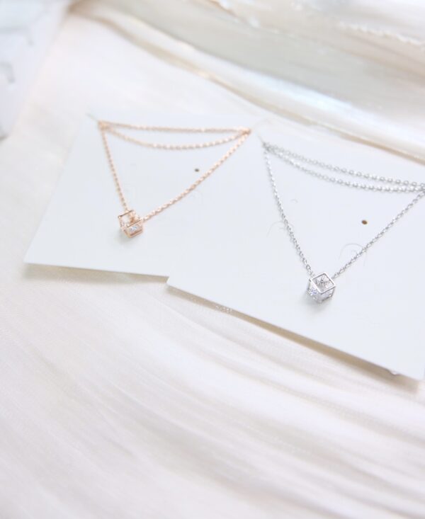 Square necklace