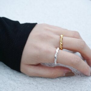 unisex人氣款❤️‍🔥 [925silver] Beth Ring :Free size:：圖片 2