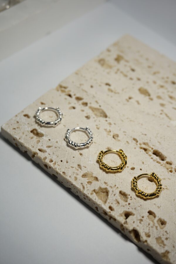 𝐔𝐍𝐈𝐒𝐄𝐗[925silver] Giving earrings - Image 3