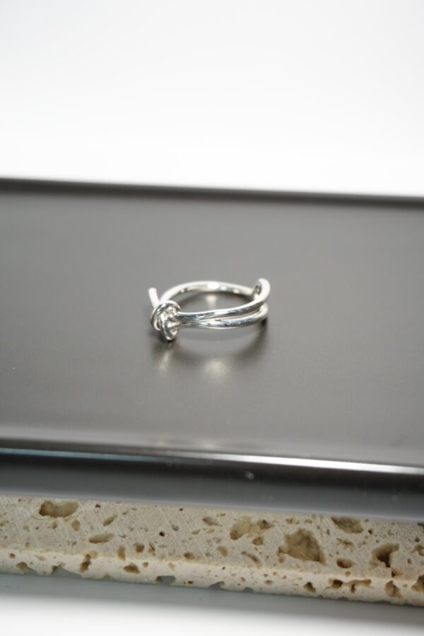𝐔𝐍𝐈𝐒𝐄𝐗 925純銀 Promise ring 4size - Image 6