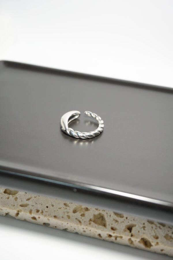 𝐔𝐍𝐈𝐒𝐄𝐗 925純銀 Belong ring：圖片 5