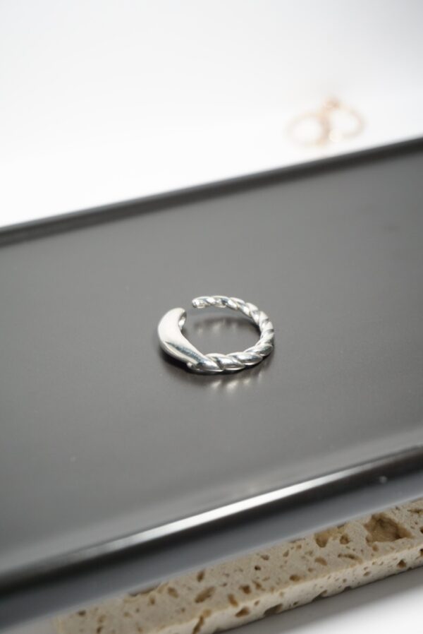 𝐔𝐍𝐈𝐒𝐄𝐗 925純銀 Belong ring：圖片 4