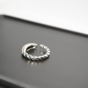 𝐔𝐍𝐈𝐒𝐄𝐗 925純銀 Belong ring：圖片 3
