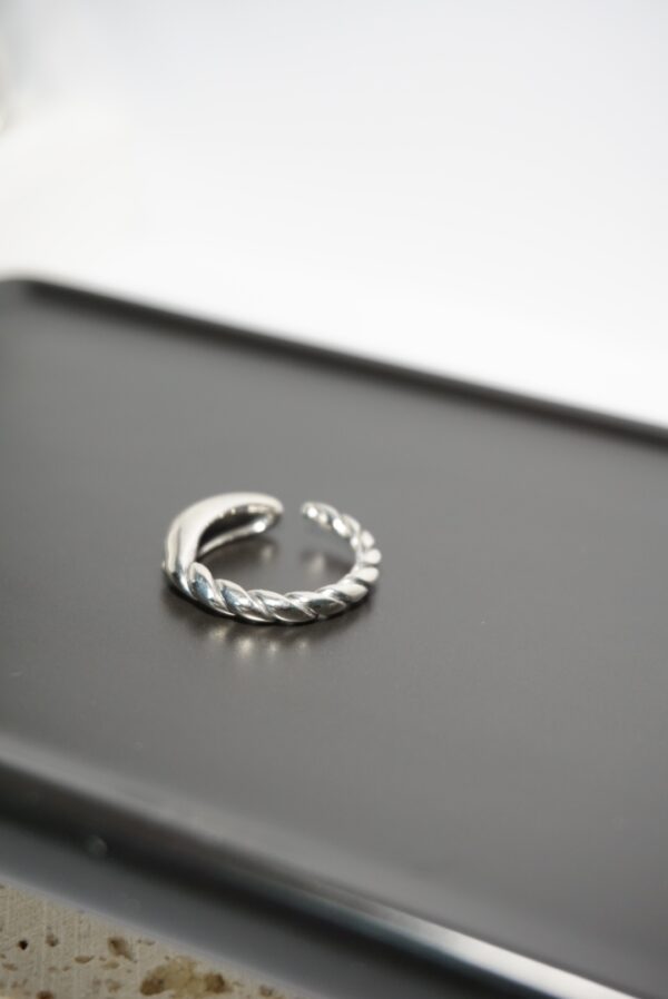 𝐔𝐍𝐈𝐒𝐄𝐗 925純銀 Belong ring：圖片 3