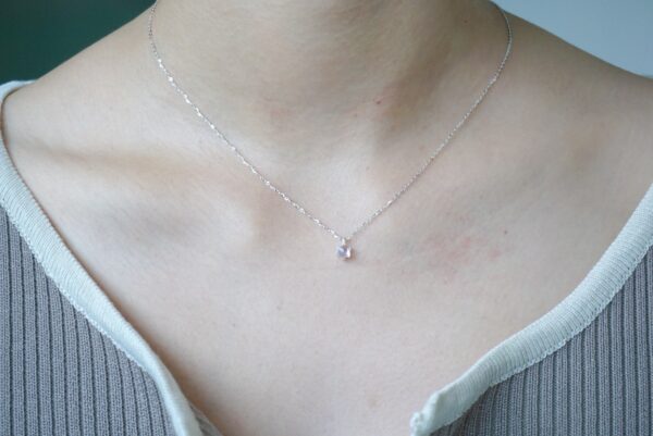 [925silver] Rainbow charm necklace - Image 4