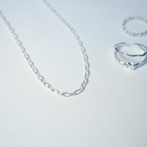 𝐔𝐍𝐈𝐒𝐄𝐗 925純銀 Button Necklace