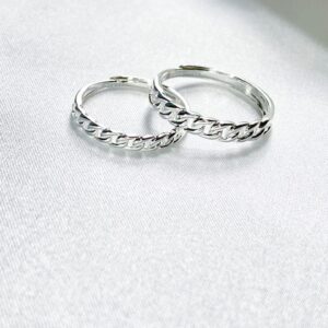 925純銀 True ring 2mm/3mm Free size：圖片 6