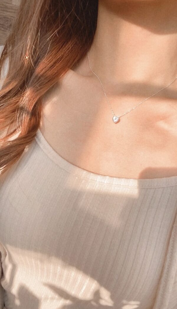 [925silver] Kindle Heart Necklace：圖片 6