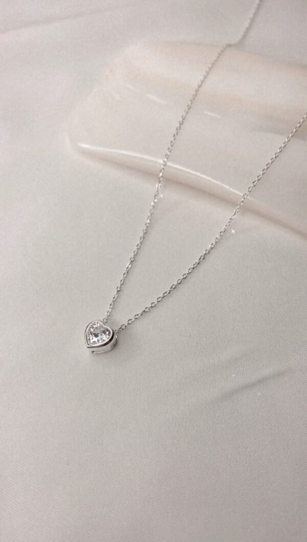 [925silver] Kindle Heart Necklace：圖片 5