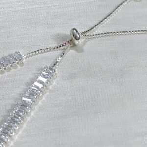[925silver] Crystal Chain Bracelet：圖片 3