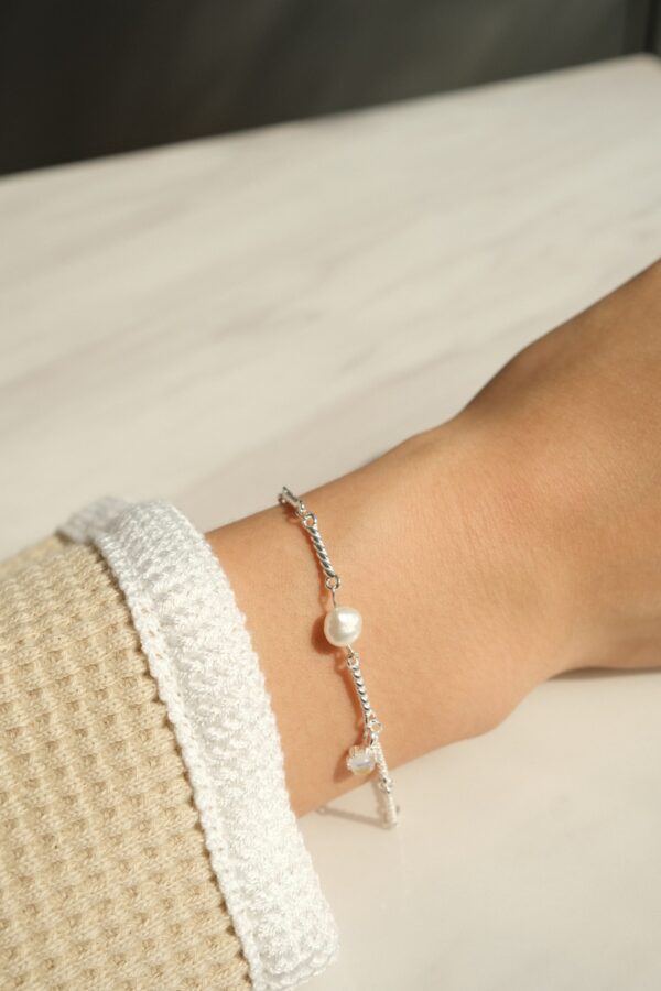 [925silver] Rainbow charm Pearl Bracelet 推介！：圖片 4