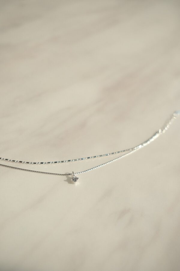 [925silver] Light charm Double chain Bracelet 推介！：圖片 3