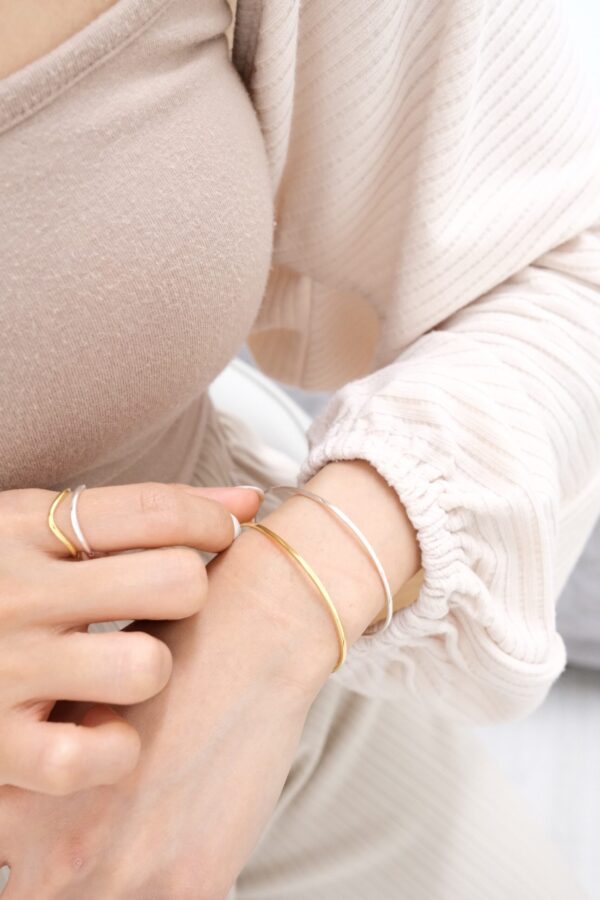 售完不補🤍 [925silver] Basic Bangle：圖片 2