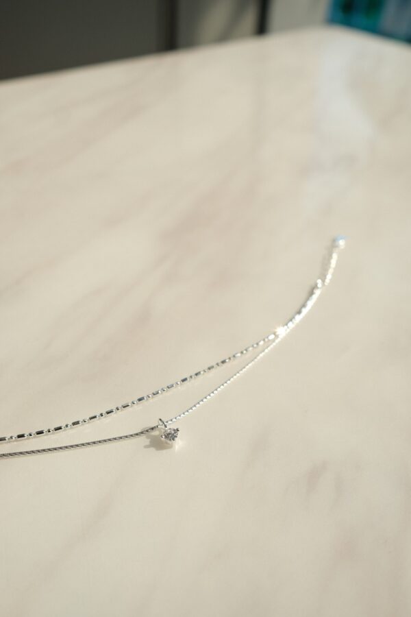 [925silver] Light charm Double chain Bracelet 推介！：圖片 4