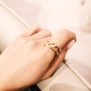 𝐒𝐀𝐋𝐄·售完不補🖤 [925silver] Conquer ring：圖片 3