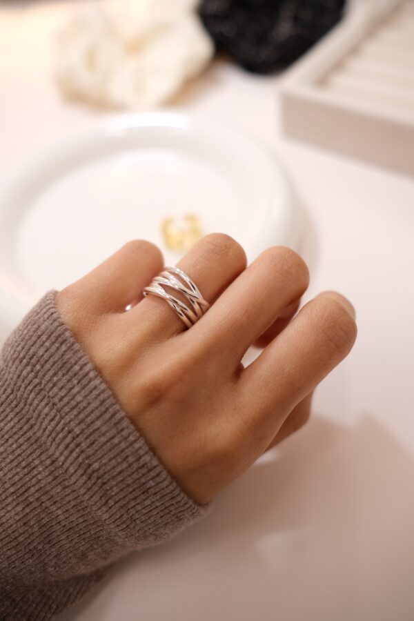 [925silver] Chic Ring - Free Size 尾戒 - Image 5