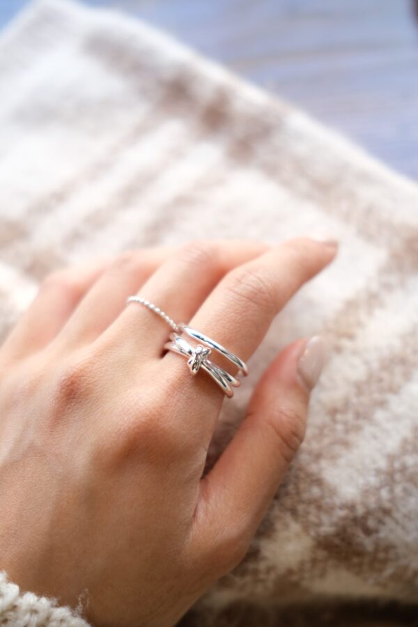 [925silver] Knotty Ring：圖片 2
