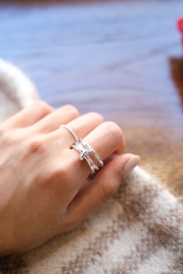 [925silver] Knotty Ring