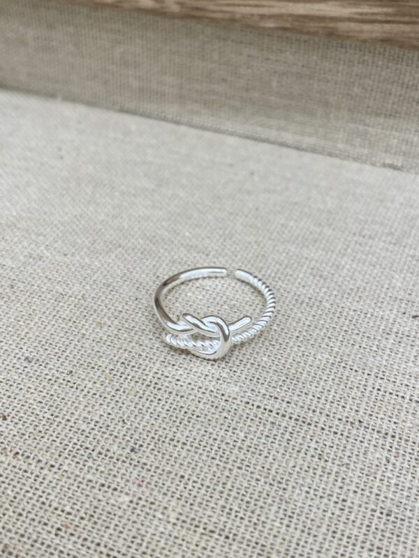 [925silver] Double Knot Ring 🪢
