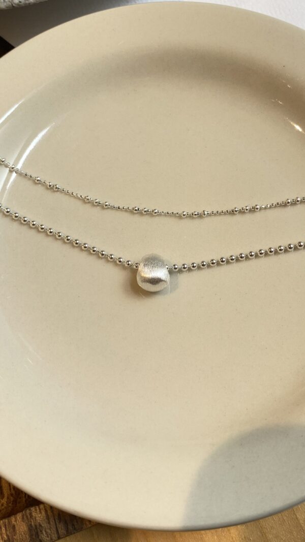 [925silver] Matte Dottie Necklace 推介！：圖片 3