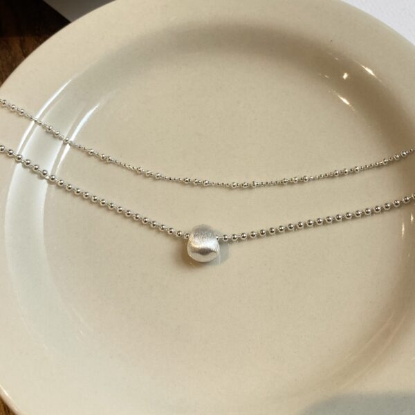 [925silver] Matte Dottie Necklace 推介！：圖片 4