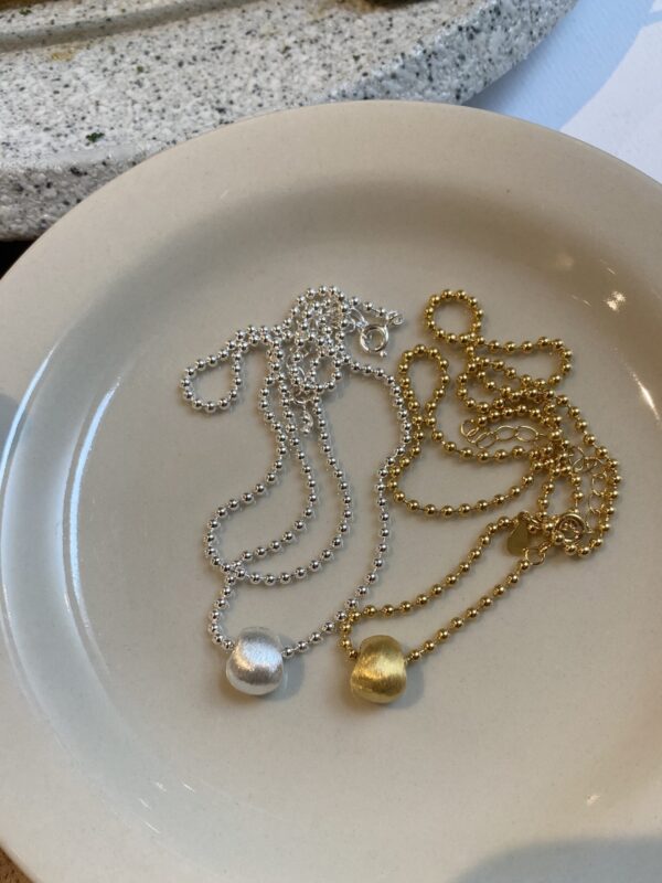 [925silver] Matte Dottie Necklace 推介！