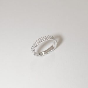 [925silver] White Cubic Ring size11-17 超顯白🤍：圖片 2