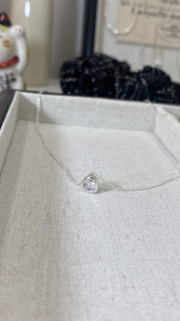 [925silver] Kindle Heart Necklace：圖片 4