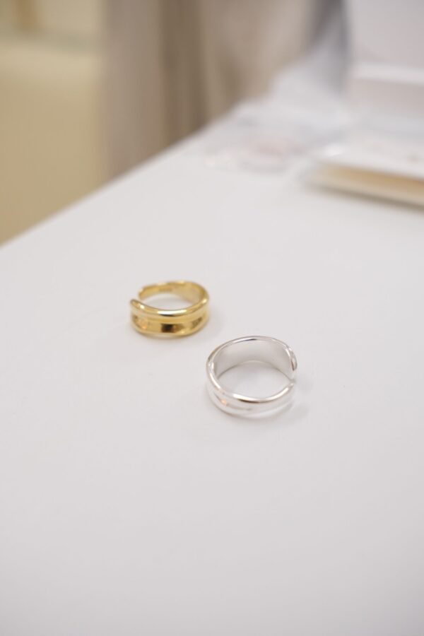 [925silver] JETT ring 中性粗款