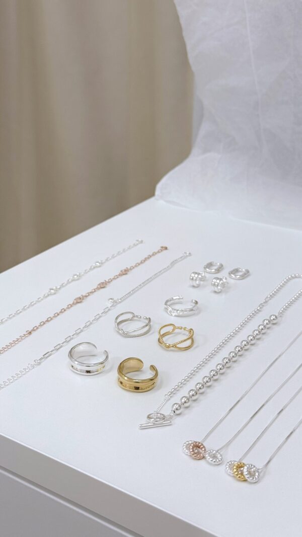 [925silver] JETT ring 中性粗款：圖片 2