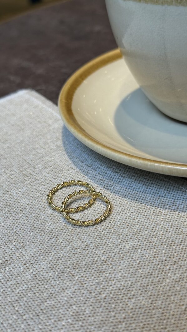 🎄[925silver] Rina ring (gold)
