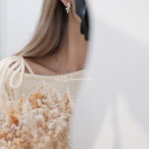 🎀Ribbon Collection - [925silver] Ribbon bows earrings