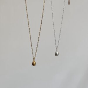 :𝐧𝐞𝐰: [925silver] Simply drop Necklace