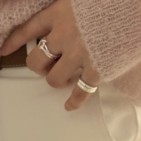 𝐏𝐫𝐞-𝐨𝐫𝐝𝐞𝐫 [925silver] Santiago ring 💍：圖片 2