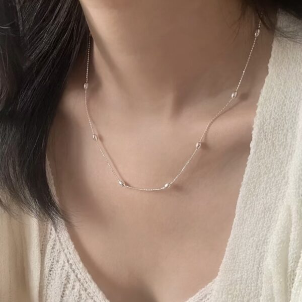 𝐏𝐫𝐞-𝐨𝐫𝐝𝐞𝐫 [925silver] Celestial Chain Necklace：圖片 2