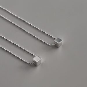 𝐧𝐞𝐰! [925silver] ice cube necklace 🧊