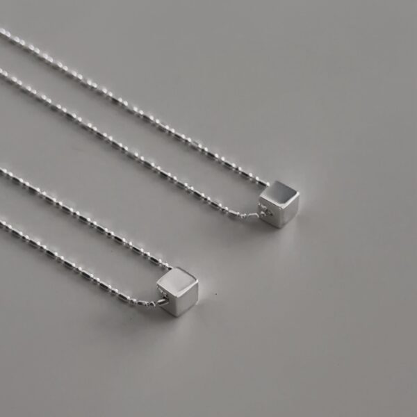 𝐧𝐞𝐰! [925silver] ice cube necklace 🧊