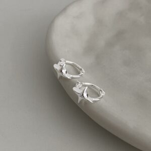 [925silver] Stellar hoop earrings ✨must have!